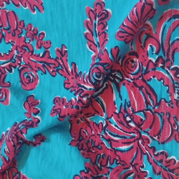 NWT Lilly Pulitzer Wiley Searulean Blue Rhode Island Reef Tube Top - Picture 2 of 7